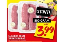 slagers beste varkenshaas