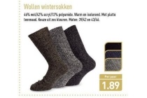 wollen wintersokken