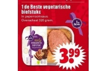 1 de beste vegetarische biefstuk