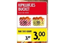 kipkluifjes bucket