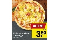 deen verse pizza 5 formaggi per stuk