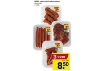 deen pick en mix barbecuevlees