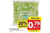 verse ijsbergsla 200g