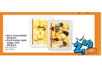 verse ananasstukjes 400 gram of verse ananas appel mango druif 360 gram