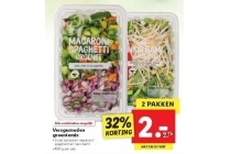 versgesneden groentemix