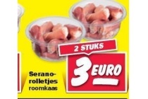 serano rolletjes roomkaas