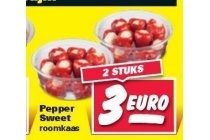 pepper sweet roomkaas