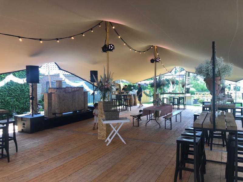 Alphatentevent tentverhuur in Noordwijk (Zuid Holland Privé feesten Alphatentevent