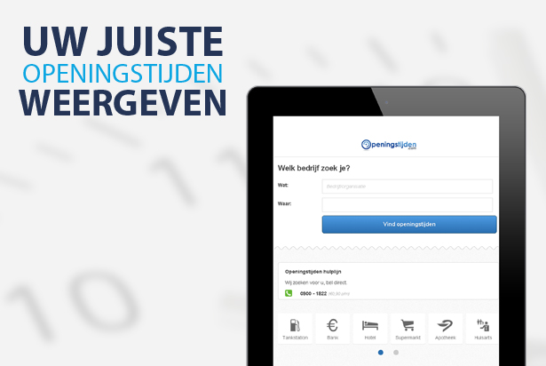 Uw juiste openingstijden online weergeven: zo doet u dat Uw juiste openingstijden online weergeven: zo doet u dat