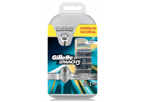 gillette mach3 starterkit met 2 mesjes