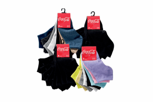 coca cola sneakersokken 8 pack