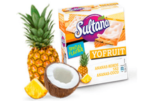 sultana yofruit ananas kokos