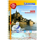 michelin touring and motoring atlas france 2015