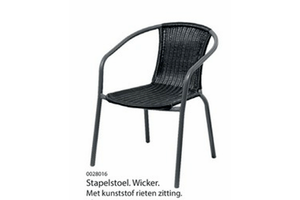 stapelstoel wicker