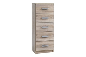 ladekast kokkedal 5 lades smal eiken