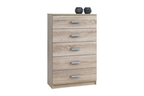 ladekast kokkedal 5 lades breed eiken