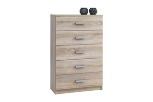 ladekast kokkedal 5 lades breed eiken