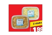 ambachtelijke gerookte kip  beenham of kip kerrie sweet peppersalade