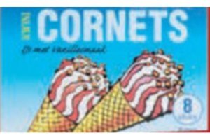 kwini cornets vanille