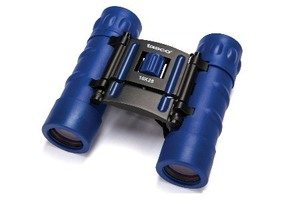 tasco essential dakkant verrekijker 10x25 blauw