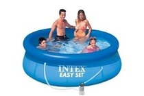intex easy set pool 244 cm incl pomp