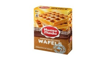 home made complete mix voor wafels