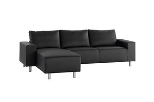 chaise longue galsted zwart