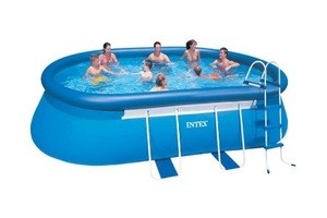 intex oval frame pool 549 x 305 cm