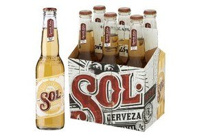 sol mexicaans bier 6 pack