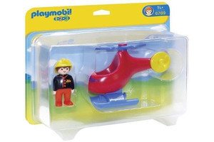 playmobil 123 6789 brandweerhelicopter