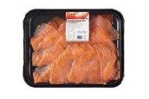 noorse zalmslices schaal 500 gram