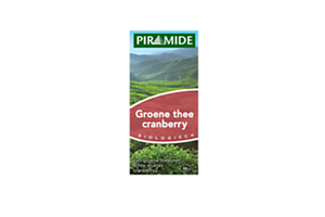 piramide groene thee cranberry