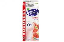 optimel drink aardbei