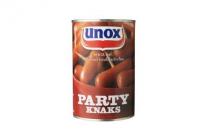 unox party knaks