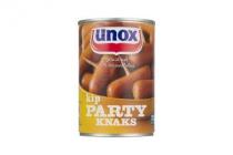 unox party knaks kip