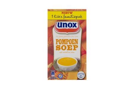 unox soep in pak pompoen