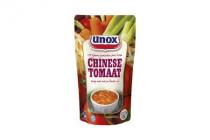 unox soep in zak chinese tomaat