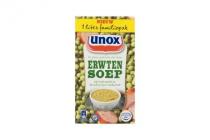 unox soep in zak hollandse erwtensoep