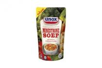 unox soep in zak minestronesoep