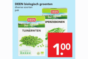 deen huismerk biologisch groenten