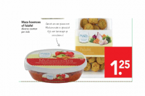maza hoemoes of falafel