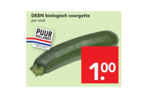 deen huismerk biologisch courgette