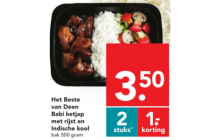 het beste van deen babi ketjap met rijst en indische kool