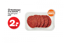 hamburger a la minute