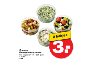 verse ambachtelijke salade