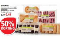 plus koek bosvruchten cakejes creme mergpijpjes kokosmakronen mini abrikozenflappen of s