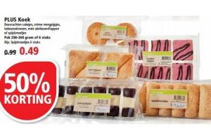 plus koek bosvruchten cakejes creme mergpijpjes kokosmakronen mini abrikozenflappen of s