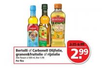 betolli of carbonell olijfolie granenfruitoloe of rijstolie
