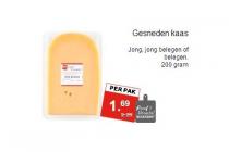 gesneden kaas