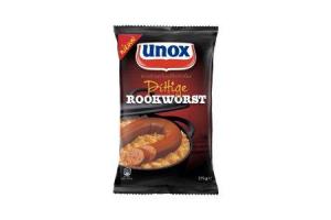 unox pittige rookworst